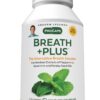 ANDREW LESSMAN Breath Plus 60 Softgels - Natural Breath Freshener, Helps Eliminate Odors from Food, Smoking, Morning Breath from The Inside Out. Peppermint, Spearmint. Easy to Swallow Softgels