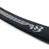 Incense Holder with Om Symbol - Black Wooden Tray with Painted White Om Design - for Incense Sticks, Meditation Accessories, Room Decor - 10 Inches