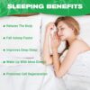 100Pads Foot Pads | Natural Bamboo Vinegar Ginger Powder Foot Pads | Deep Cleansing Foot Paches for Stress Relief, Better Sleep Suitable for Travel or Home Use