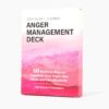 The School of Mindfulness- Mindfulness Coping Skills Series Deck, for Depression and Anxiety, Anger Management, and Cravings and Triggers (Anger Management)
