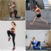 Pilates Wrist ＆ Ankle Weights for Women 1 Pair (1lb/2lb/4lb) Adjustable Wrist Weights to Increase Training Intensity, Yoga Pilates, Dance Ballet, Walking, Running