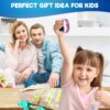 Inspiratek Kids Fitness Tracker for Kids Age 5-16 (5 Colors)，Waterproof Kids Fitness Watch，Kids Pedometer Watch，Watch for Kids，Step/Activity Tracker for Kids，Easy to Use Kids Tracker Watch (Pink)