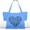 Saintrygo Yoga Mat Tote Pilates Bag Canvas Yoga Bag with Mat Carrier Pocket for Women Pilates Gym