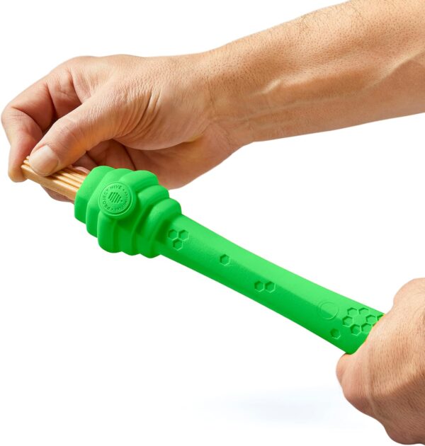 Tropical Coconut Scented - Hive Dog Fetch Stick for Large Breeds - Dog Stick Toy - Floats in Water - Treat Dispenser Toy - Durable and Tough - Made in The USA