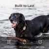 G1-US GPS Pet Tracker, Real-Time Dog Locator & Activity Monitor, 30 Days Ultra Long-Lasting Battery Lightweight Waterproof Dog Finder (White)