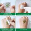 Mental Health Awareness Items Temporary Tattoos - 24 Sheet Green Support Encouragement Self-Motivation Tattoo Stickers, Ideal for Therapists Parents Educators to Spread Positive Vibes