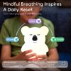 Breathing Pal 'Kyle'- Mindfulness Breathing Light, Guided Visual Meditation Breathing Light, Anxiety Relief Items for Calm Down Corner/Meditation/Sleep for Adult&Kid