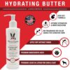 Warren London Hydrating Butter Leave in Pet Conditioner for Dogs | Lotion for Skin and Coat | Aloe Puppy & Dog Conditioner for Hair Detangler, Dry Skin, & Dandruff | Unscented 8oz