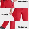 MAGCOMSEN Mens Hiking Pants Quick Dry Lightweight Water Resistant Outdoor Pants with 3 Zipper Pockets