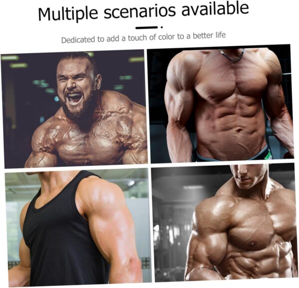 Training Board Chest Workout Equipment Men Upper Body Exercise Machine Bicep Tricep Curl Machine Tricep Rope Muscle Tablas Stimulator Outdoor Fitness Gear para Black Aluminum Alloy