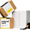Luxury Cork Yoga Block Set - Extra Large Yoga Blocks with Performance Grade Portuguese Cork | High Density, Non-Slip Support for Safer Balancing | 2 Pack | Extra Long Yoga Strap Included