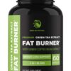 Green Tea Weight Loss Pills for Women & Men | 45% EGCG | Stomach Fat Burner, Metabolism Booster & Appetite Suppressant | Green Tea Fat Burner Diet Pills | Vegan Weight Loss Supplements | 60 Ct