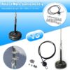 Fitness Cable Pulley System, Gym LAT and Lift Pulldown Machine Attachments, LAT Pull Down Bar Home Workouts Equipments for Biceps Triceps Shoulder Arm Curl Forearm Muscle Strength Exercise