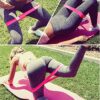 nobranded Natural Latex Tension Band Colors Yoga Resistance Rubber Bands Indoor Outdoor Fitness Equipment Workout Elastic Bands