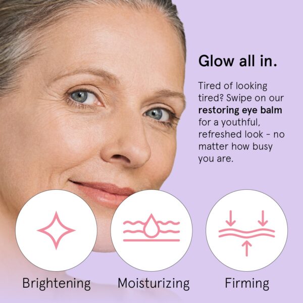 grace & stella Under Eye Brightener Balm Stick - Retinol & Caffeine Eye Cream with for Dark Circles, Puffiness, Wrinkles - Instantly Hydrate and Brighten Undereye Area - Vegan Skincare (0.13oz / 3.5g)