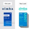 Zimba Coconut Flavored Teeth Whitening Strips | Vegan, Enamel Safe Hydrogen Peroxide Teeth Whitener for Coffee, Wine, Tobacco, and Other Stains | 14 Day Treatment | Coconut