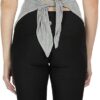 icyzone Tie Back Yoga Tops for Women, Lightweight Workout Athletic Tanks, Breathable Gym Shirts