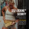Self-Locking Weight Lifting Belt - Premium Weightlifting Belt for Serious Functional Fitness, Weight Lifting, and Olympic Lifting Athletes - Lifting Support for Men and Women - Deadlift Training Belt