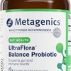 Metagenics UltraFlora Balance Probiotic - Daily Gut Health Supplement* - Offers Digestive & Immune System Support* - Vegetarian, Non-GMO & Gluten-Free - 120 Capsules