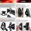 Resistance Band Wall Anchors, Wall Mounted Modular Hooking Platform, Workout Wall Mount Anchor, Training Anchor Mounted Hook Exercise Station for Home Gym Workouts,Yoga,Fitness,Strength Training,Black