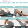 Yes4All 2PCS Yoga Knee Pads Extra Thick, Yoga Kneeling Pad for Pilates Exercise, 13/16 Inches Cushion Knees Elbow Mat Supplies for Women Men Fitness Travel