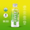 RECOVER 180 Organic Sports Hydration Drink, No Sugar Added, 15 Calorie Sports Beverage, Organic Flavors With Vitamins, Potassium-Packed Electrolytes (16.9 Fl Oz (Pack of 12), Lemon Lime)