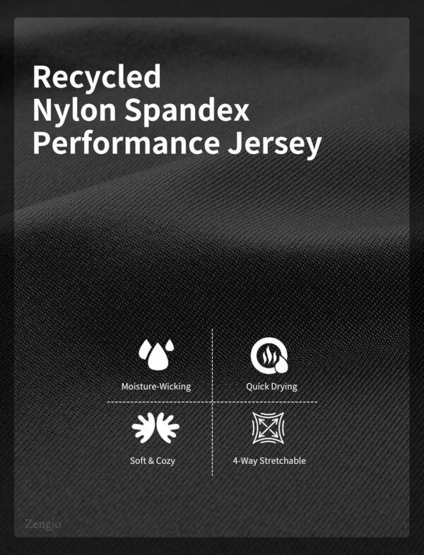 Womens Long Sleeve Workout Tops Slim-Fit Yoga Top Quick Dry Running Athletic Shirt High Stretch