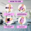 Wrist and Ankle Weights for Women and Men, Set of 2 (1lb Each) Wrist Weights with Sweatband, Adjustable Strap Leg Weights Perfect for Yoga, Pilates, Dance, Pool Workouts, and Jogging