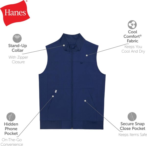 71CK-U7bUrL._AC_SL1500_.jpg Hanes Women's Comfort Fit Scrubs Healthcare Vest, Moisture-Wicking Stretch Scrubs Vest for Women