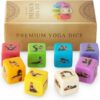 Yoga Dice – One of The Unique Yoga Gifts for Women or Any Yoga Lover – Yoga Accessories for Teachers and Yogis – Yoga Gift Idea for Instructors
