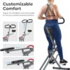 71CSwVZrTcL._AC_SL1500_.jpg Sunny Health & Fitness Row-N-Ride PRO, Full Body Combo Squat Machine w/Optional Resistance Band, Easy Setup Ab Workout Exercise Equipment for Home, Whole Body Cardio, Optional SunnyFit App Connection
