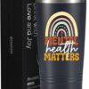 Onebttl Mental Health Gifts Therapist Gifts for Women Men, Psychiatric Nursing Gifts,20 oz Travel Mug Tumbler, Inspirational Gifts for Friend, Colleagues, Coworkers