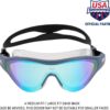 ARENA Unisex Adult The One Swim Mask Fitness Swimming Goggles Men and Women Large Fit Polycarbonate Mirror/Non-Mirror Lens