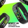 ZURURU Fitness Tracker with Blood Pressure Heart Rate Sleep Health Monitor for Men and Women, Upgraded Waterproof Activity Tracker Watch, Step Calorie Counter Pedometer