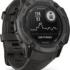 Garmin Instinct 2X Solar, Rugged GPS Smartwatch, Built-in Flashlight, Solar Charging Capability, Multi-Band GNSS, Graphite