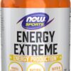 NOW Foods Sports Nutrition, Sports Energy Extreme with B Vitamins and other cofactors such as Chromium, Magnesium Malate and Carnitine, 90 Veg Capsules