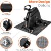 Mini Exercise Bike, AGM Under Desk Bike Pedal Exerciser Foot Cycle Arm & Leg Pedal Exerciser with LCD Screen Displays