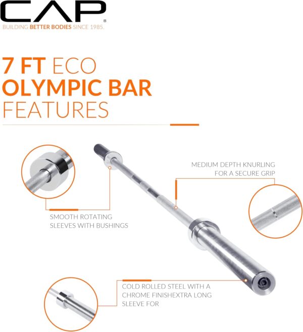 CAP Barbell Olympic Bars | Multiple options