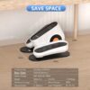 Under Desk Elliptical Machine, Electric Ellipse Leg Exerciser While Sitting for Seniors Adults, Leg Ercise Pro, Leg Exerciser While Sitting, Home Use Seated Ellipse Leg Exerciser