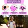 Wrist and Ankle Weights for Women and Men, Set of 2 (1lb Each) Wrist Weights with Sweatband, Adjustable Strap Leg Weights Perfect for Yoga, Pilates, Dance, Pool Workouts, and Jogging
