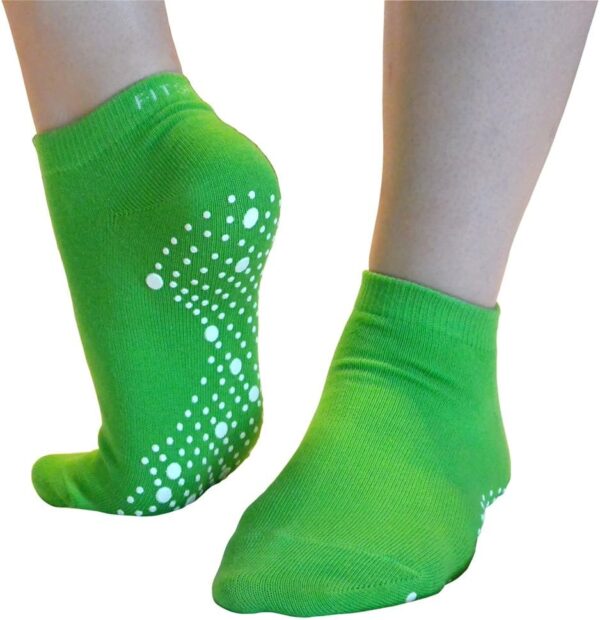 Grip Socks - Yoga, Martial Arts, Dance Anti-Slip/Non-Slip, 1 Pair, US Size 8-10.
