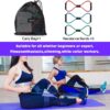 Resistance Bands, Figure 8 Exercise Bands for Women Men, 8 Shaped Resistance Bands for Arms, Chest Expander, Yoga Gym Fitness Pulling Rope 8 Word Elastic for Exercise Muscle Training Tubing