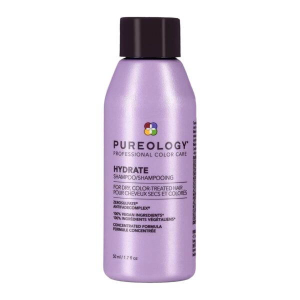 Pureology Hydrate Moisturizing Shampoo | For Medium to Thick Dry, Color Treated Hair | Sulfate-Free | Vegan