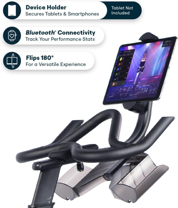 Echelon Smart Connect Fitness Bike + 30-Day Free Membership, Cushioned Seat, Bluetooth, Solid Design, Cycling, Instructors, Classes, 32 Levels