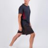 Real Essentials 5 Pack: Men’s V-Neck Dry-Fit Moisture Wicking Active Athletic Tech Performance T-Shirt
