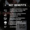 BARE PERFORMANCE NUTRITION, BPN G.1.M Go One More Sport, Endurance Training Fuel, Fruit Punch, Superior Carbohydrate Source & Electrolyte Formula, Reduce Fatigue, 25 Servings