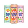 wildwonder Sparkling Probiotic Juice Drink w/Gut Health Immunity, 5g Fiber, Live Probiotics, Caffeine Free, Organic, Vegan, Low Sugar, 12pk 12oz, Tropical Vibes Variety Pack, As Seen on Shark Tank