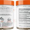 The Genius Brand Genius Lion's Mane Cognition Vitamins Supplement Capsules - Organic Nootropic Supplement, 1200mg per Serving – 120 Veggie Pills