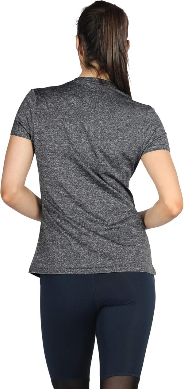 icyzone Workout Running Tshirts for Women - Fitness Athletic Yoga Tops Exercise Gym Shirts (Pack of 3)