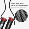 RENPHO Cordless Jump Rope, Weighted Jump Rope with Counter, Jump Ropes for Fitness, Smart Skipping Rope for Crossfit, Gym, Burn Calorie, APP Data Analysis, at-Home-Workout for Women Men Adult Kids